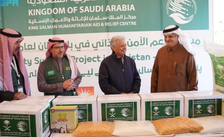 KSrelief Expands Humanitarian Efforts Across Pakistan, Turkiye, and Sudan