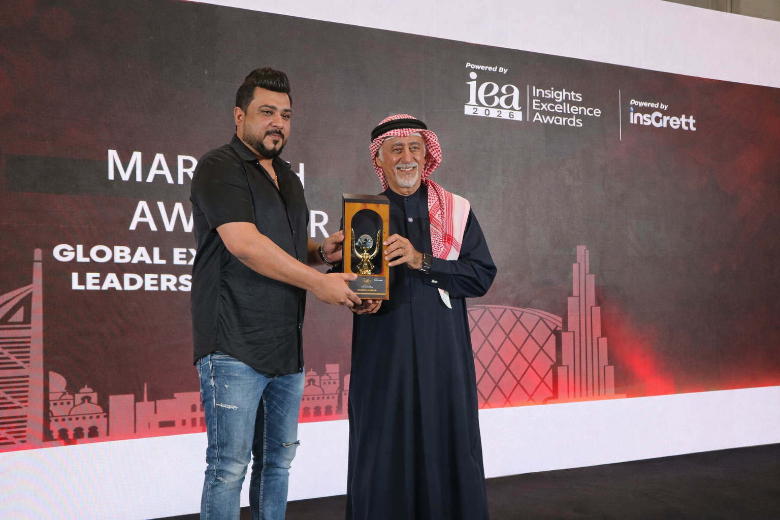 Mahesh Agarkar Honoured at the Global Excellence & Leadership Awards, Dubai