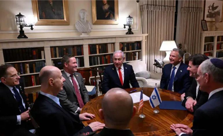 US Envoy Witkoff Holds Talks With Netanyahu During Jerusalem Visit