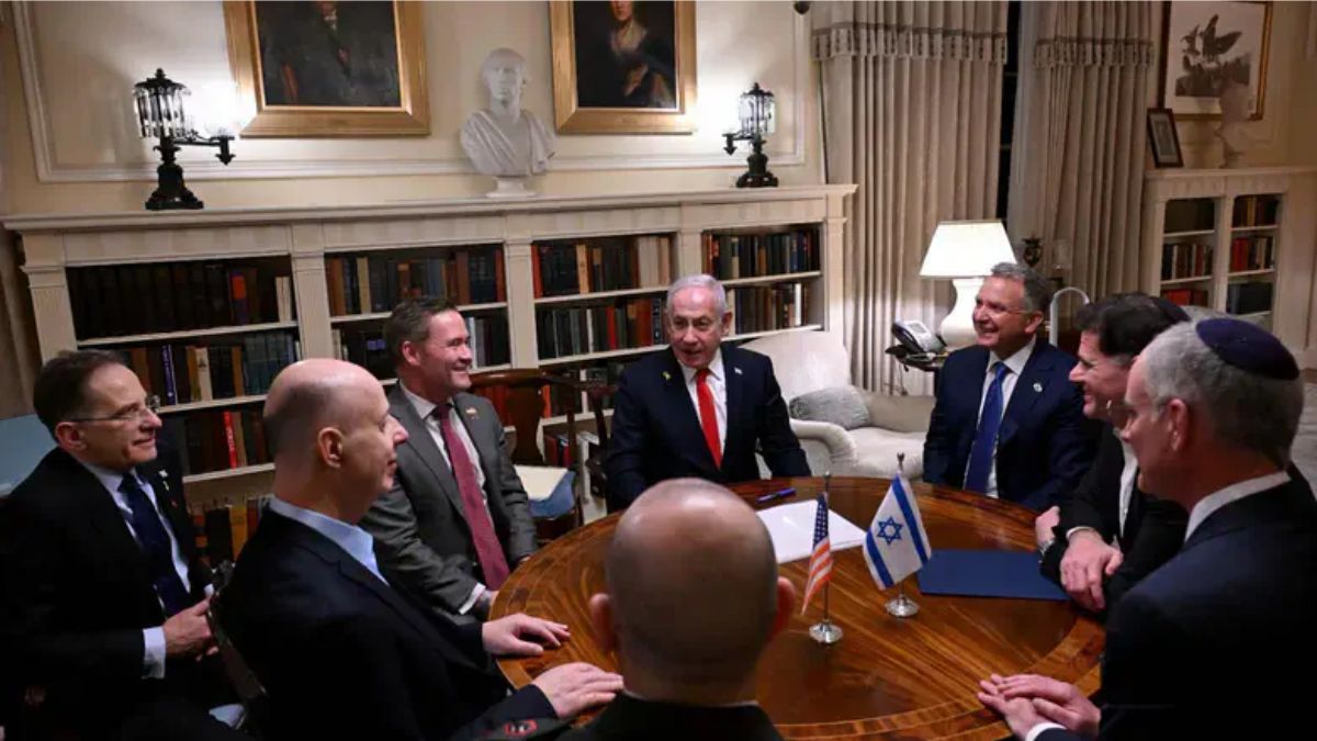 US Envoy Witkoff Holds Talks With Netanyahu During Jerusalem Visit