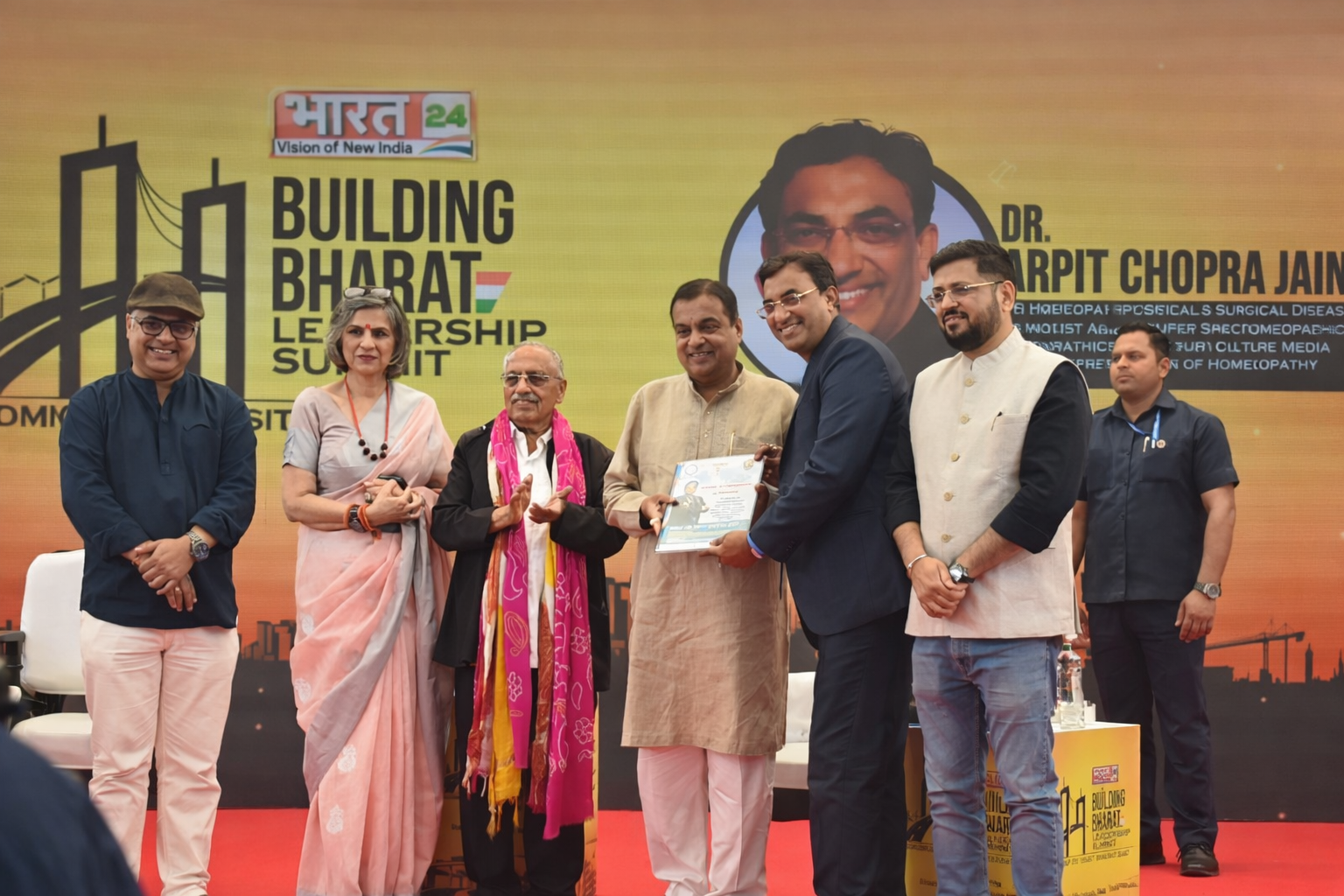 Dr. Arpit Chopra Jain Achieves Double Recognition: Appointed as HMAI Madhya Pradesh State Organizing Secretary, Honored by Union Ministers Nitin Gadkari and Anupriya Patel