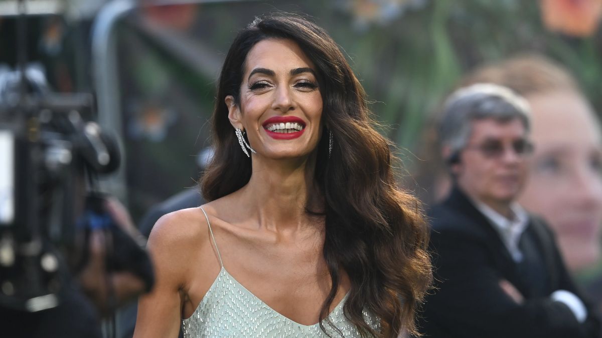 Amal Clooney Turns Heads in Elegant Elie Saab Look in Milan