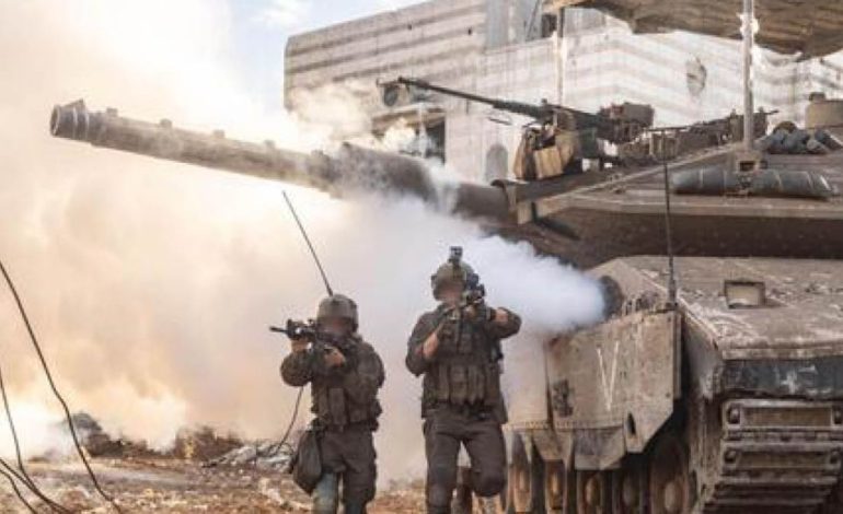 Israeli Troops Battle Hezbollah Forces Near Strategic Town in Lebanon