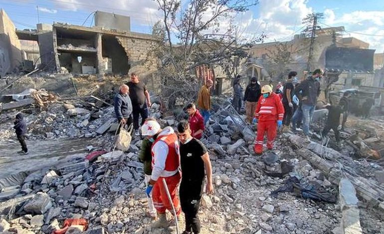 Tragedy in Lebanon: Man Hunts for Family Mementos in Bombed Home