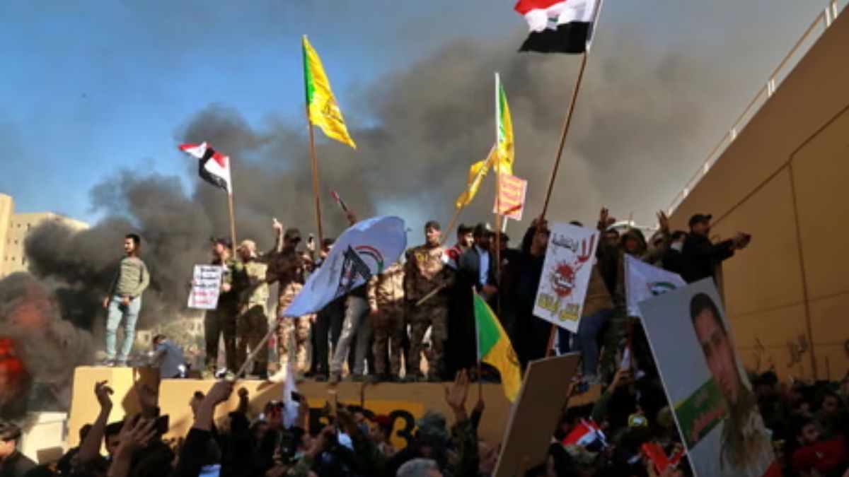 Rising Tensions in Baghdad After US Embassy Warns of Threats