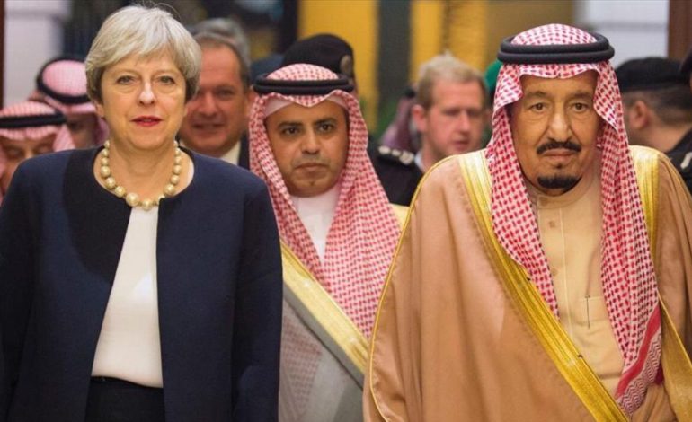 Saudi Crown Prince Meets British Prime Minister for Key Discussions