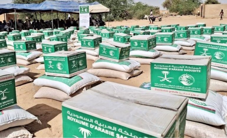 KSrelief Strengthens Humanitarian Aid with 850 Food Baskets Distributed in Nigeria