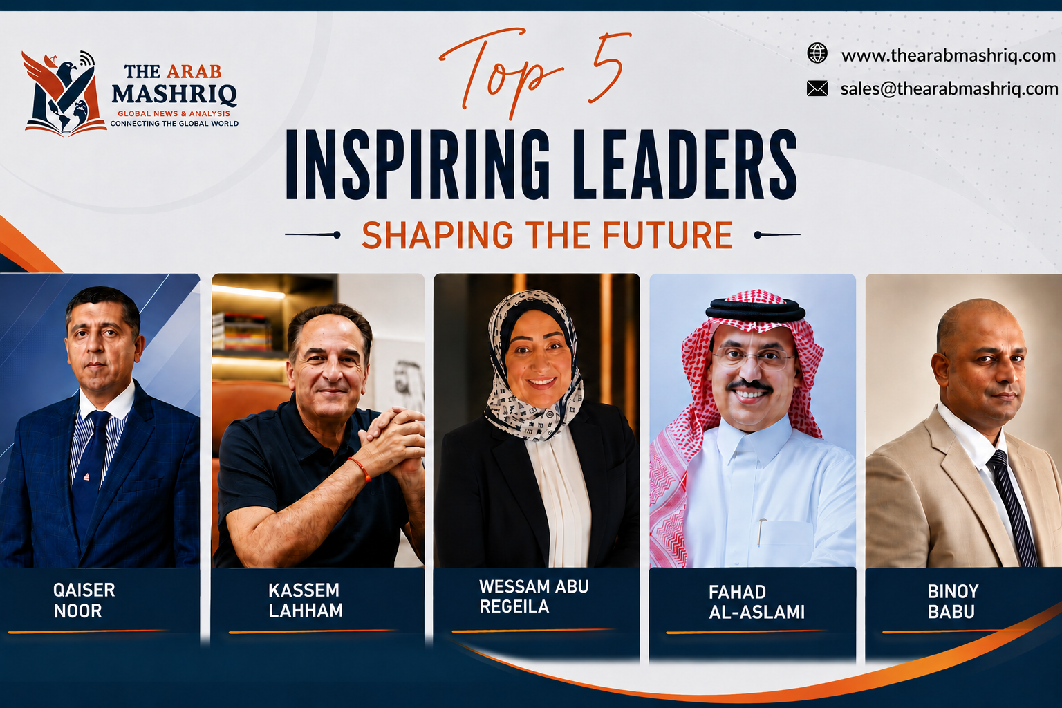 Top 5 Inspiring Leaders Shaping the Future
