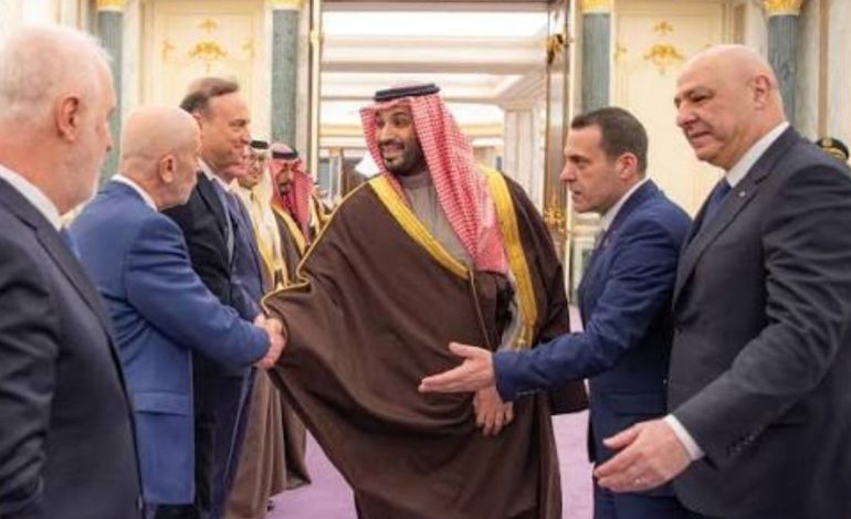 Saudi Crown Prince and President Aoun Focus on Regional Peace Initiatives