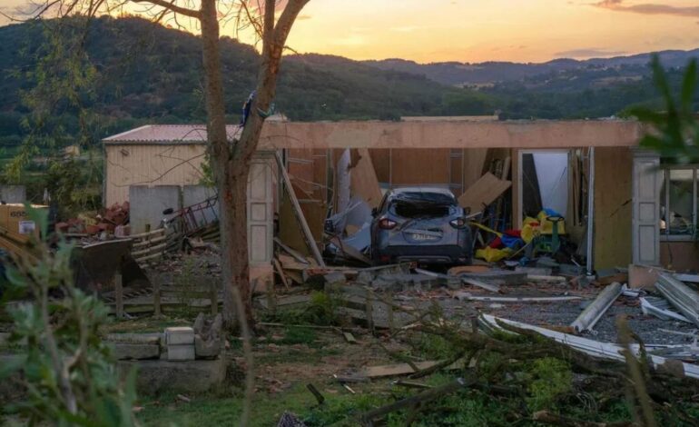 Severe Tornado Sweeps Through French Village, Injuring Dozens