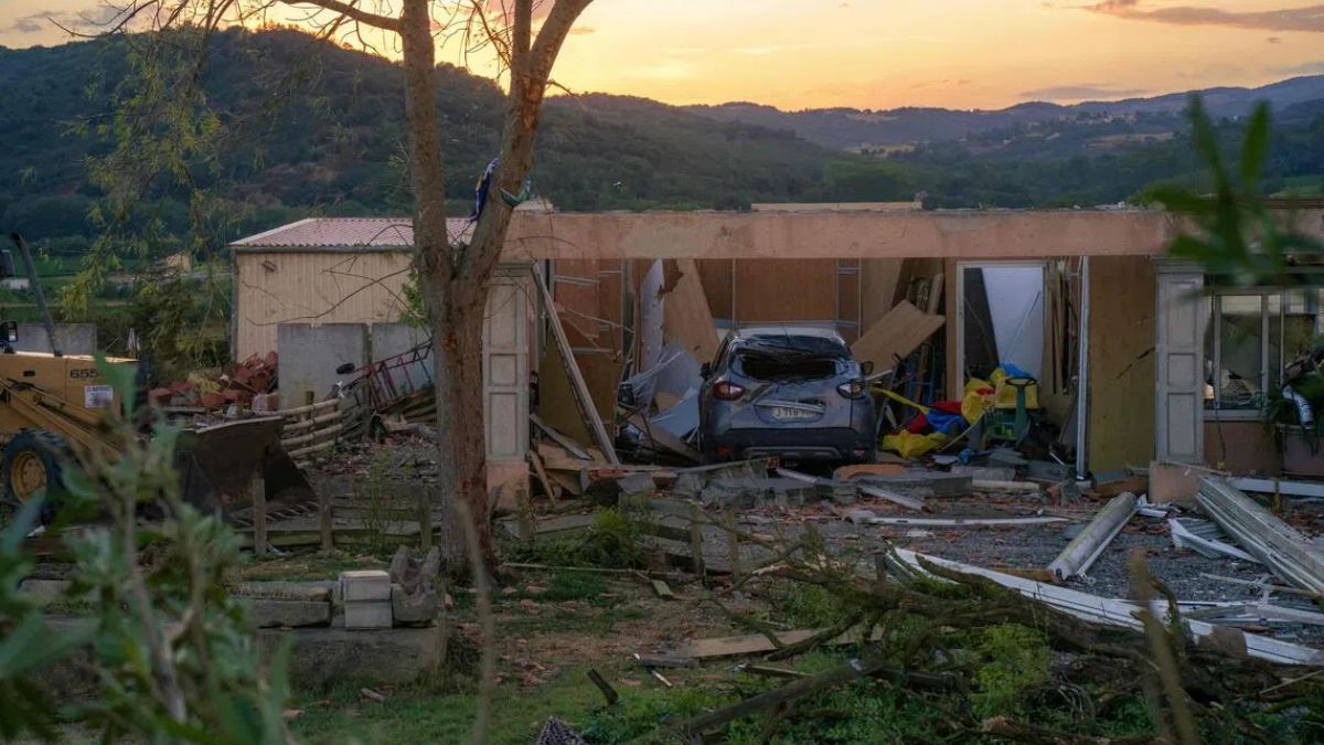 Severe Tornado Sweeps Through French Village, Injuring Dozens