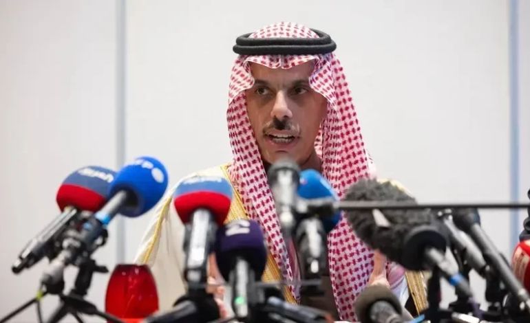 Saudi Foreign Minister Urges Action on Gaza Peace Plan, Palestinian Statehood