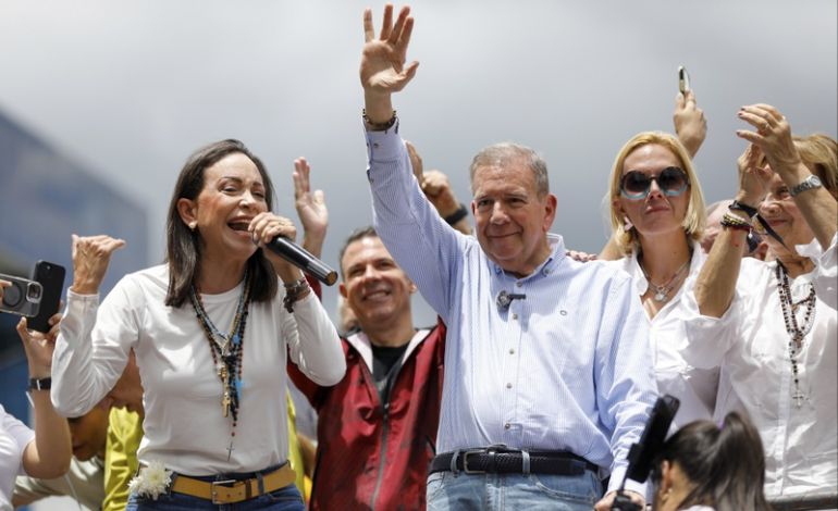 After Being Exiled for Months Venezuelan opposition Leader María Machado is Back
