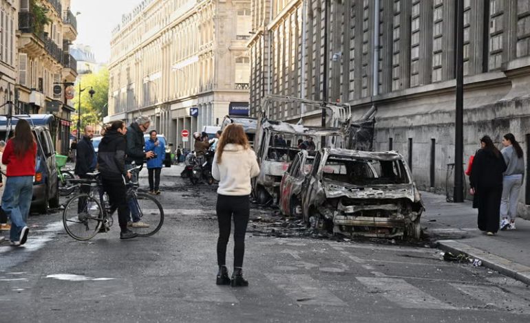 Macron Calls Deadly Shooting in Paris Racist Terrorist Attack