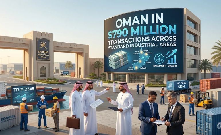 Oman in $790 Million Transactions Across Standard Industrial Areas