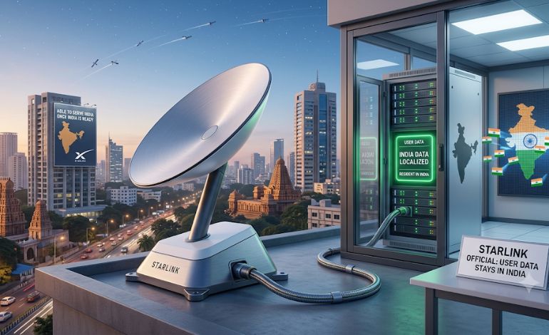 Able to Serve India Once India Is Ready Starlink Official Claims User Data Stays in India