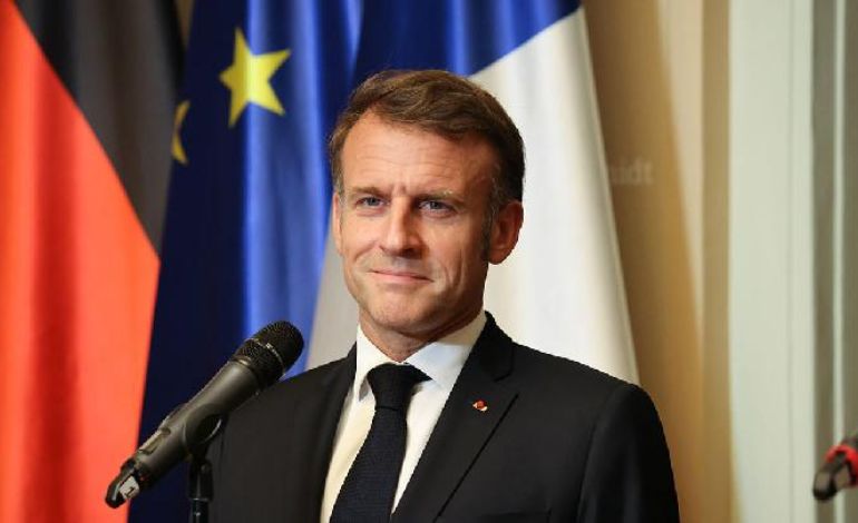 Macron Promises Order Calls Foreign Criticism of Unrest Stupid