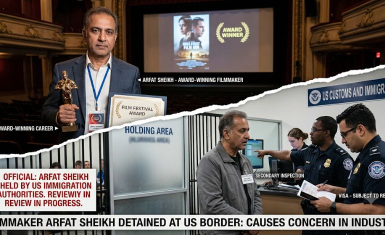 Award-Winning Filmmaker Arfat Sheikh Held by US Immigration Authorities