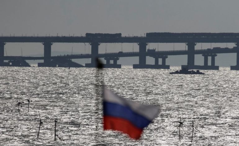 Russia Targets Key Kyiv Bridge in Latest Attack on Ukraine’s Capital