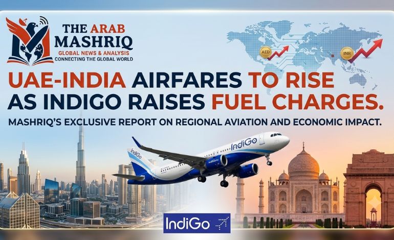 UAE-India Airfares to Rise as IndiGo Raises Fuel Charges